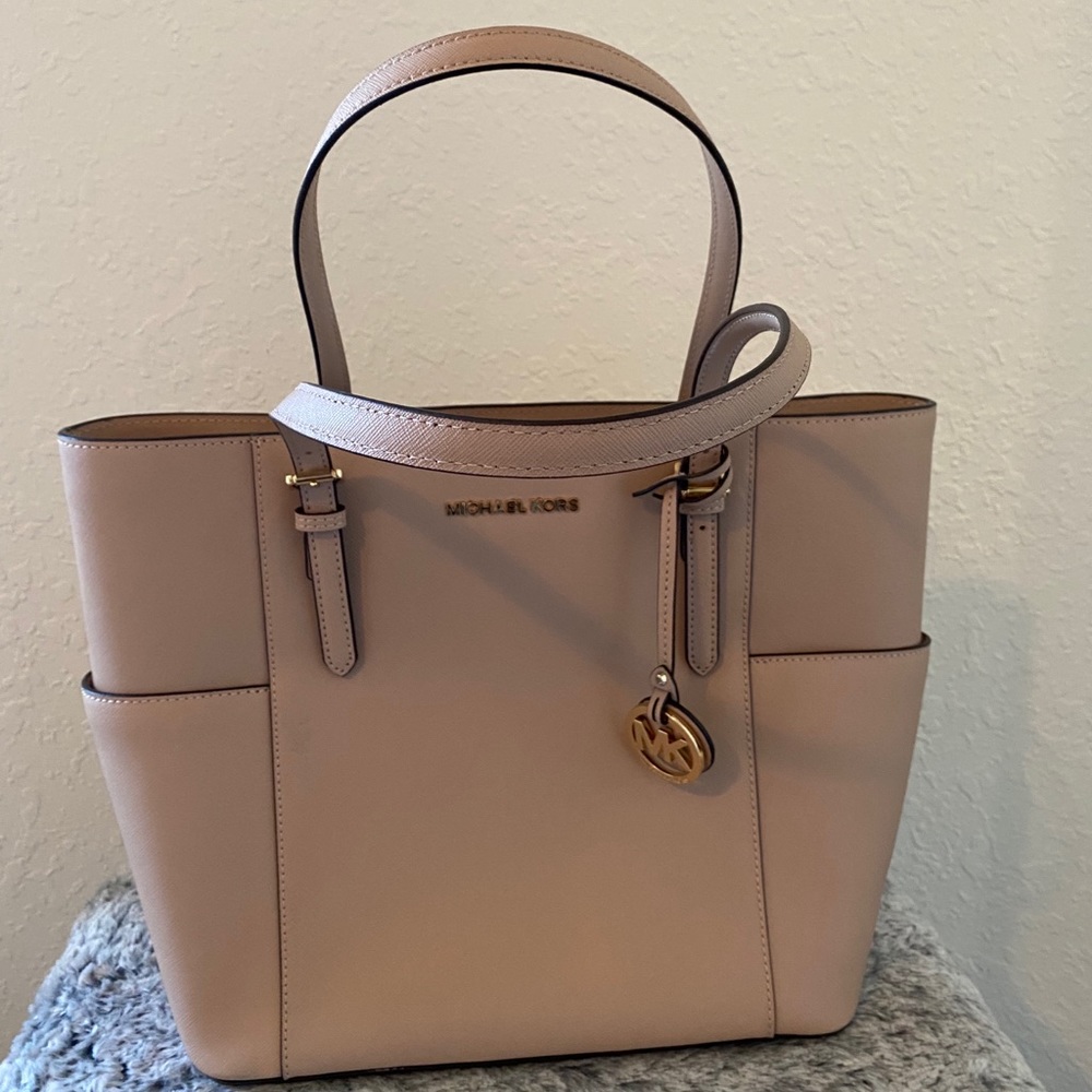 Gently used Tan Michael Kors tote bag
